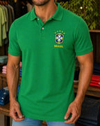 🇧🇷 CAMISA POLO SELEÇÃO - COPA DO MUNDO 2026 - 100% ALGODÃO PIQUET 🇧🇷