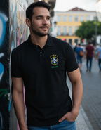 🇧🇷 CAMISA POLO SELEÇÃO - COPA DO MUNDO 2026 - 100% ALGODÃO PIQUET 🇧🇷
