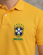 🇧🇷 CAMISA POLO SELEÇÃO - COPA DO MUNDO 2026 - 100% ALGODÃO PIQUET 🇧🇷