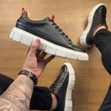 Preto/Creme